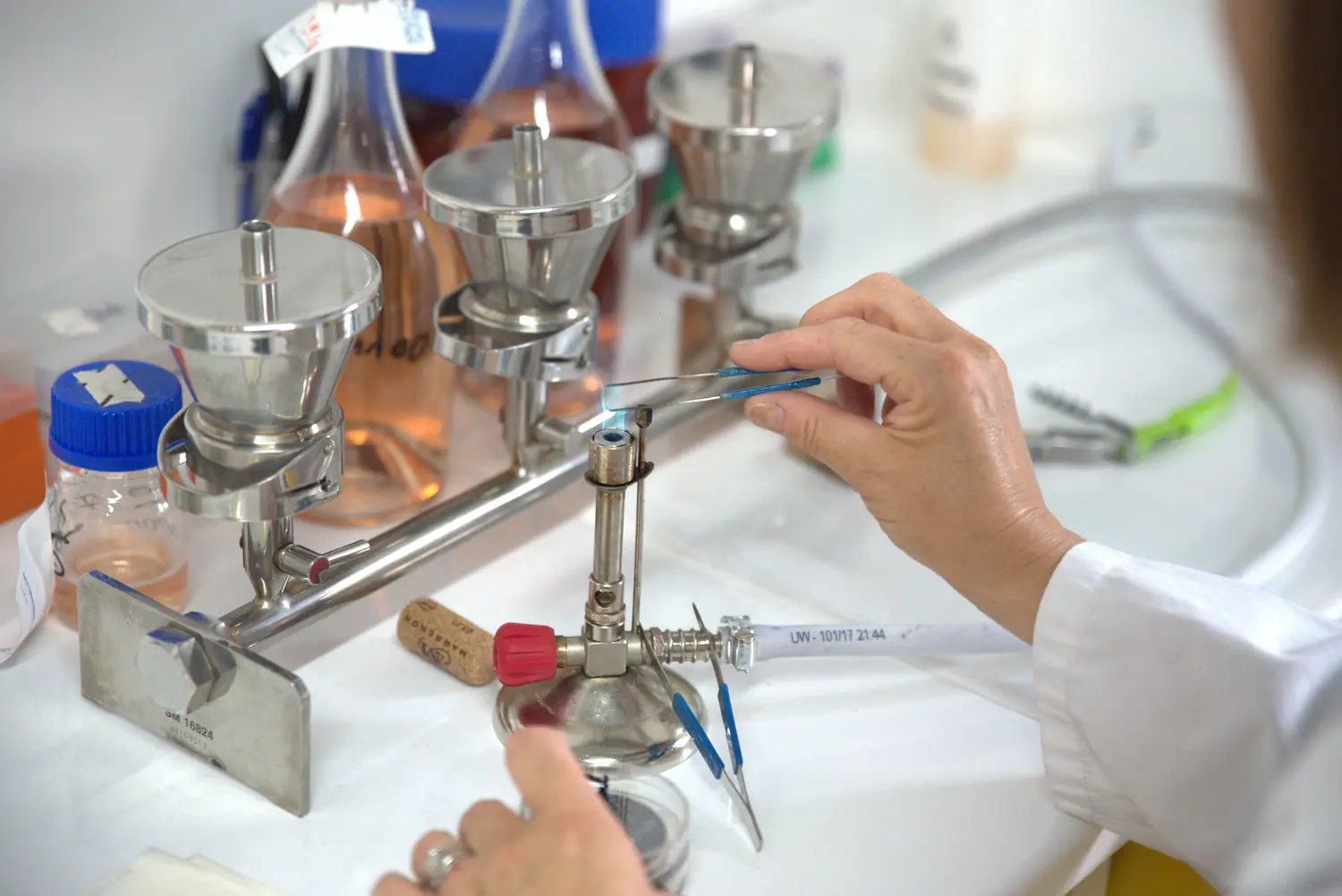 Contrôle après fermentation et en cours d'élevage - Image d'illustration